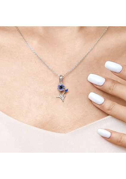 Peygamber Çiçeği Charm, 925 Ayar Gümüş