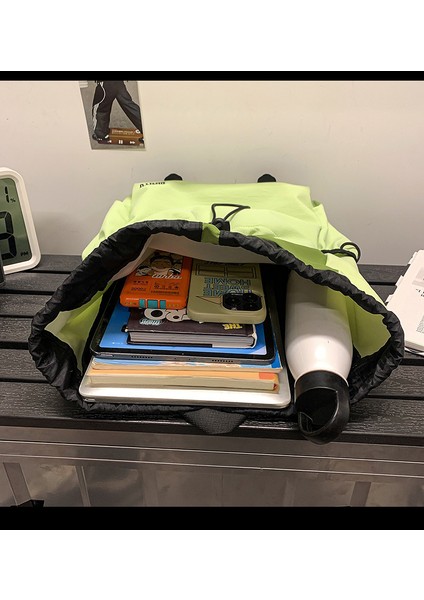 Renk Blok Büyük Kapasiteli Açık Eğlence Sırt Çantası Moda Basit Dağcılık Çantası Öğrenci Sırt Çantası (Yurt Dışından) modelleri