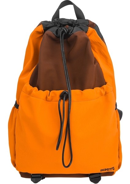 Renk Blok Büyük Kapasiteli Açık Eğlence Sırt Çantası Moda Basit Dağcılık Çantası Öğrenci Sırt Çantası (Yurt Dışından)