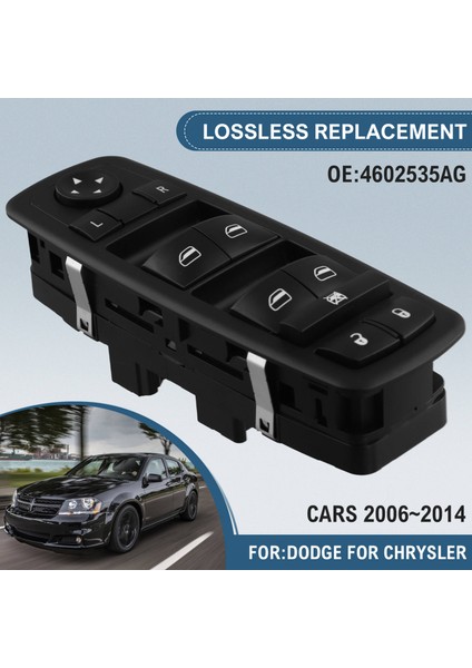 Dodge Caravan Grand Caravan Journey 2006-2014 Için Power Master Cam Anahtarı Kaldırma Düğmesi 4602535AF 4602535AG 4602535AE (Yurt Dışından) fırsatları