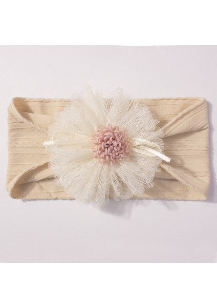 Blingbling1 Jakarlı Saç Bandı Rahat Dantel Çiçek Tiara Çocuk Takı (Yurt Dışından)