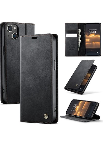 IPhone 14 Plus Rfıd Engelleme Için Retro Deri Cüzdan Kılıf Ayarlanabilir (Yurt Dışından) fiyatları