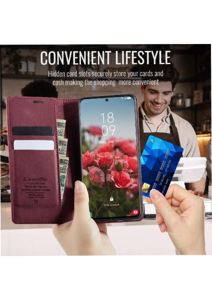 Retro Deri Cüzdan Kılıf IPhone 15 Artı Ayarlanabilir Kickstand Rfıd (Yurt Dışından) fiyatları