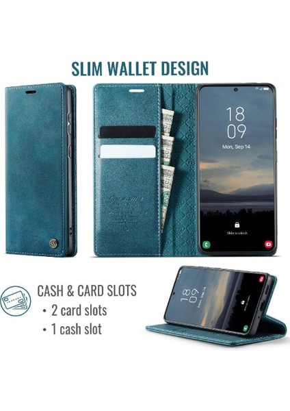 Retro Deri Cüzdan Kılıf IPhone 15 Artı Ayarlanabilir Kickstand Rfıd (Yurt Dışından) modelleri