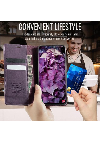 IPhone 15 Pro Ayarlanabilir Kickstand Rfıd Için Retro Deri Cüzdan Kılıf (Yurt Dışından) fiyatları