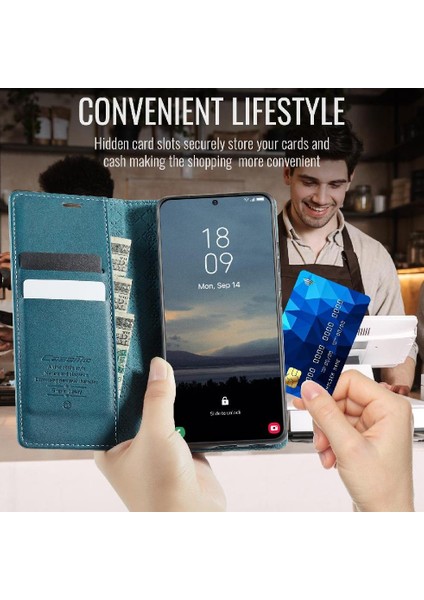 IPhone 15 Pro Ayarlanabilir Kickstand Rfıd Için Retro Deri Cüzdan Kılıf (Yurt Dışından) fırsatları