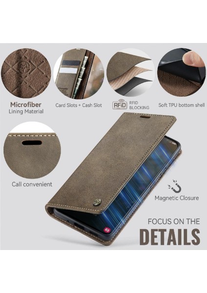 IPhone 16E Darbeye Dayanıklı Koruma Rfıd Için Retro Deri Cüzdan Kılıf (Yurt Dışından) fiyatları
