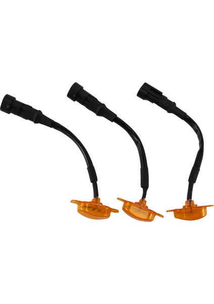 3 Adet LED Izgara Koşu Lambaları, Ön Tampon Kaput Izgarası 2004-2014 ve 2014-UP Ford F150/F250 Raptor Için LED Işık (Izgara Dahil Değildir) (Yurt Dışından)