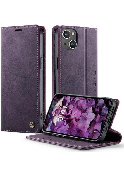 IPhone 13 Darbeye Dayanıklı Koruma Için Retro Deri Cüzdan Kılıf Ayarlanabilir (Yurt Dışından) indirimleri