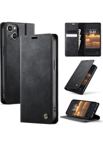 IPhone 13 Darbeye Dayanıklı Koruma Için Retro Deri Cüzdan Kılıf Ayarlanabilir (Yurt Dışından) indirimleri