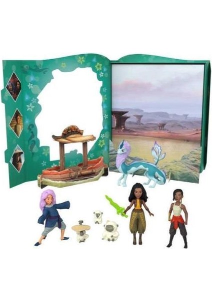 HLX24 Disney Prensesleri Raya ve Arkadaşları Hikaye Anlatımı Seti modelleri