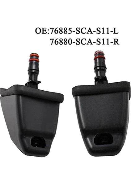 Honda Crv 2002-2006 Için Yeni Sol ve Sağ Yan Far Yıkama Memesi 76885-SCA-S11 76880-SCA-S11 (Yurt Dışından)