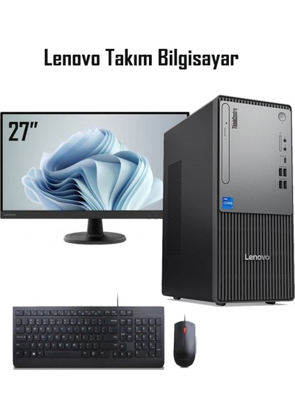 Thinkcentre Neo 50T G5 I5-13400 16GB 512GB SSD Freedos 27'' Monitör Full Lenovo Takım Masaüstü Bilgisayar