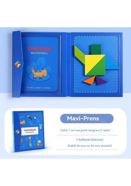 Weiweihu Çocuk Manyetik Tangram (Yurt Dışından) indirimleri
