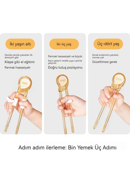 Ppsu Yürümeye Başlayan Çocuk Eğitim Yemek Çubukları (Yurt Dışından)