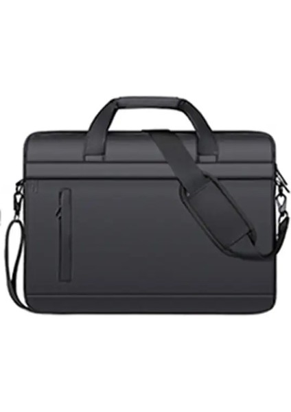 MacBook Hp Dell Acer Için 15.6 Inç Şok Geçirmez Dizüstü Bilgisayar Kolu, MacBook Air Dizüstü Torbası Için Crossbody Çantası Renk: Siyah/boyut: 15.6inch (Yurt Dışından)