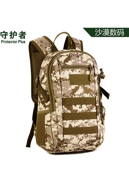 12L Mini Açık Seyahat Sporları Sırt Çantası Çok Kullanımlı Taktik Çanta Sırt Çantası Kamp Yürüyüş Sırt Çantası Askeri Hayranlar S429COLOR: Siyah (Yurt Dışından)