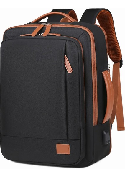 Seyahat Sırt Çantası 42X31X12CM Kabin Uçağı Su Geçirmez Genişletilebilir Haftalık Dizüstü Bilgisayar USB Port Ryanair Taşıma Kadın Erkekler Backpackcolor: Pembe/beden: 42X31X12CM (Yurt Dışından)