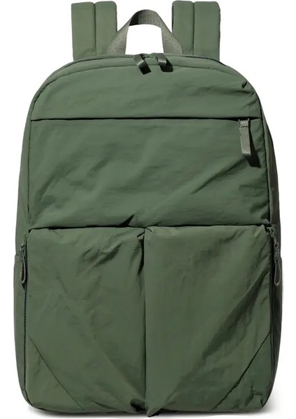 Yeni Stil Küçük Sırt Çantası, Çift Omuzlu Küçük Sırt Çantası, Unisex Çift Küçük Sırt Çantası, Seyahat Küçük Okul Çantası, Açık Hava Usecolor: Çam Çiçeği Yeşil/boyut: 15 Inç (Yurt Dışından)