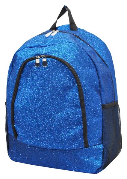 Çok Fonksiyonlu Günlük Gider Grit Grit Glitter Leisure Sırt Çantası Seyahat Sırt Çantası Öğrenciler Için Büyük Kapasite Sırt Çantası Renk: MAVI-403 (Yurt Dışından)