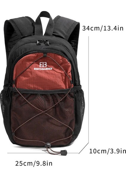 Açık Boş Zaman ve Spor Sırt Çantaları. Seyahat, Bisiklet, Yürüyüş ve Dağcılık Için Uygun Hafif Sırt Çantalarıdır, Wcolor: Siyah/boyut: 12 Inç (Yurt Dışından)