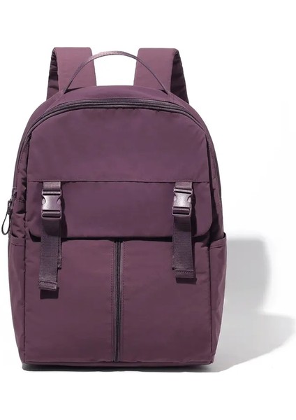 Sınır Ötesi Işe Gidip Gelme Için Yeni Tarzda Moda Çift Omuzlu Çanta. Naylon Kumaştan Yapılmış, Büyük Kapasiteli Bir Sırt Çantası ve Renktir: Mor/boyut: 15 Inç (Yurt Dışından)