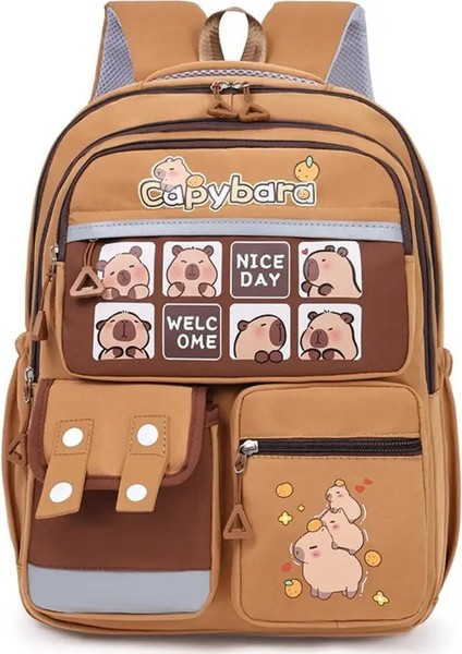 Yüksek Kaliteli Naylon Schoolbag Capya Hafif Sırt Çantası Yükü Hafifletir Su Geçirmez Sırt Çantası Okulu Officolor: 04 (Yurt Dışından)