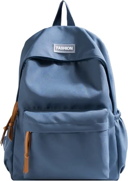 Kawaii Büyük Kapasiteli All-Match Sırt Çantası Korece Versiyon Basit Depolama Çantası Okula Geri Ofis Malzemeleri Sevimli Kırtasiye Renkleri: Mavi (Yurt Dışından)