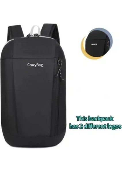 Crazy Bag 2024 Yeni Açık Mekan Bisiklet Sporları Sırt Çantası Su Geçirmez Eğlence Seyahat Lightcolor: Gri (Yurt Dışından)