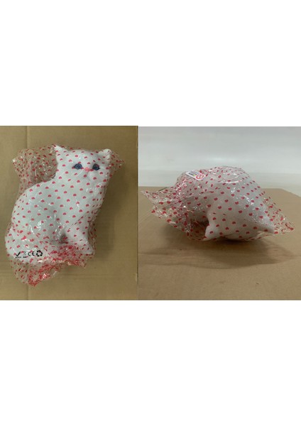 Gerçekçi Sevimli Simülasyon Dolması Peluş Beyaz Farsça Kediler Oyuncaklar Kedi Bebek Masa Süsü Çocuk Erkek Kız (Yurt Dışından)