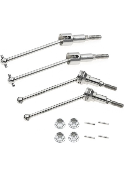 Metal Ön ve Arkadan Çekişli Motosiklet Mili Cvd Hbx 16889 16889A 16890 16890A SG1601 SG1602 1/16 Rc Araba Yükseltme Parçaları (Yurt Dışından)