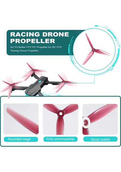 Hq Ethix P3 Tereyağı Fpv Pc Pervane Için Rc Fpv Yarış Drone Pervanesi (Yurt Dışından) modelleri