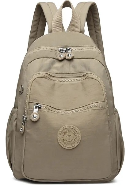 Trendy Çok Yönlü Hafif Rahat Naylon Sırt Çantası Su Geçirmez Çift Omuz Çantası Seyahat Açık Hava Erkekleri Kadın Omuz Çantası Rengi: 3 (Yurt Dışından)