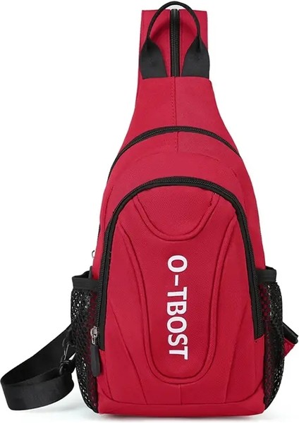 Anti Hırsızlık Göğüs Torbası Seyahat Çantası Pasaport Çantası Mini Kız Sırt Çantası Telefon Tuşları Için Küçük Omuz Çantası Kadınlar Için Açık Spor Çantaları Renk: Şarap Kırmızı (Yurt Dışından)