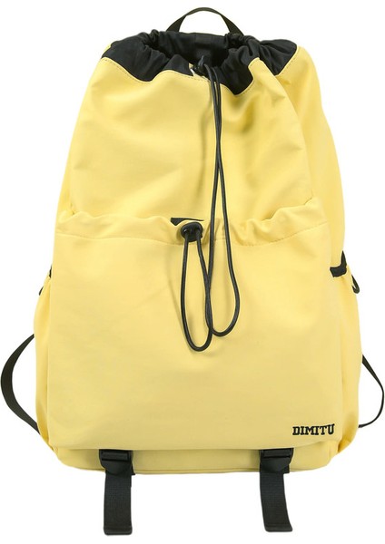 Yeni Haç - Sınır Çizme Sırt Çantası Kadınlar Için - Sıradan, Işe Gidip Gelme, Hafif - Açık Hava Sırt Çantası, Spor Için Ideal, Cy Renk: Sarı/boyut: 15 Inç (Yurt Dışından)