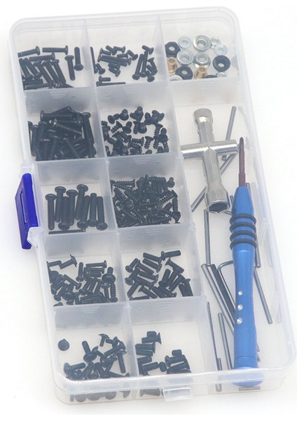 M2 M2.5 M3 Vida Bağlantı Elemanı Kiti Alet Kutusu Wltoys 144001 144010 124007 124016 124017 124018 124019 Rc Araba Yedek Parçaları (Yurt Dışından) fırsatları