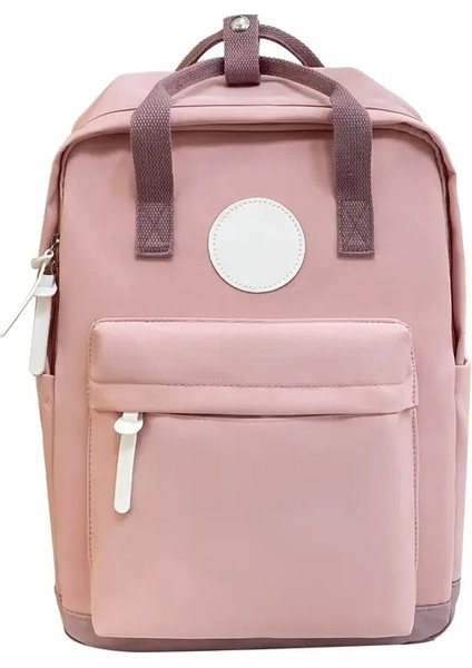 Özel Baskı ile Sınır Ötesi Öğrenci Çift Omuzlu Çanta-Logo ile Belirtilebilir, Su Geçirmez, Büyük Kapasiteli Dizüstü Bilgisayar Sırt Çantası Önyükleme Için: Pembe/boyut: 15 Inç (Yurt Dışından)