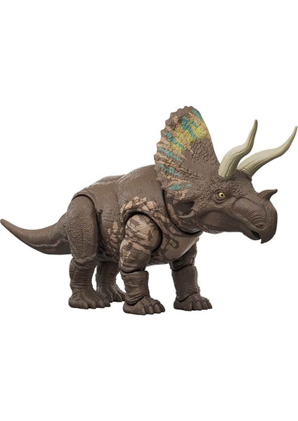 Iz Sürücü Dinozor Figürü Film Serisi 33 cm JGB92 - Eotriceratops JGB93