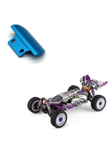 Wltoys 144001 124017 124019 Rc Araba Yükseltme Parçaları Aksesuarları Için Metal Ön Tampon, Mavi (Yurt Dışından) fırsatları