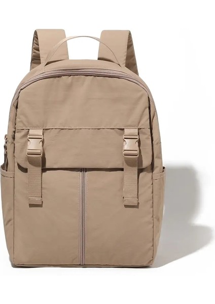 Sınır Ötesi Işe Gidip Gelme Için Yeni Tarzda Moda Çift Omuzlu Çanta. Naylon Kumaştan Yapılmış, Büyük Kapasiteli Bir Sırt Çantası ve Renk: Haki/boyut: 15 Inç (Yurt Dışından)