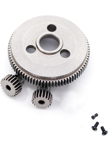 Metal 86T Düz Dişli ile 19T 21T Pinyon Dişli Traxxas Slash 2WD Stampede Rustler Bandit 1/10 Rc Araba Yükseltme Parçaları (Yurt Dışından) fırsatları