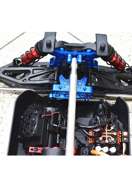 4 Adet Paslanmaz Çelik Ayarlanabilir Ön Direksiyon Bağlantı Çubuğu ve Arka Üst Rot Arrma 1/5 Kraton Outcast 8s Blx Rc Araba (Yurt Dışından) modelleri