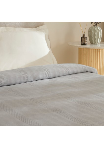 Layna Ecocell Çift Kişilik Tek Pike Gri fırsatları