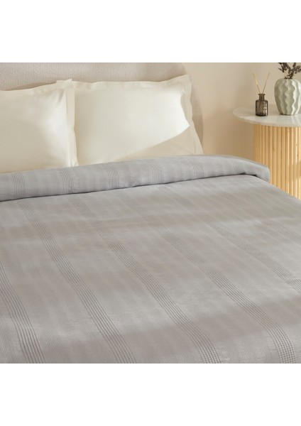 Layna Ecocell Çift Kişilik Tek Pike Gri indirimleri