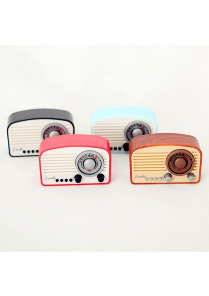 1/12 Minyatür Dollhouse Radyo Modeli Simülasyon Ev Aletleri Mobilya Mini Bebek Evi Dekor Aksesuarları, Kırmızı (Yurt Dışından) fiyatları