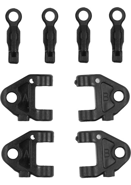 8 Adet Üst ve Alt Salıncak Kolu Seti K989-39 K989-42 Wltoys 284131 K969 K979 K989 K999 P929 1/28 Rc Araba Yedek Parçaları (Yurt Dışından)
