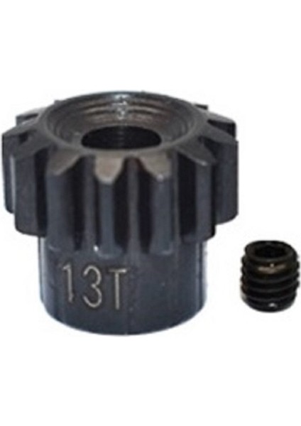 5mm Metal Çelik Motor Dişli Pinyon Dişli Eksenel Scx6 1/6 Rc Paletli Araba Yükseltme Parçaları Aksesuarları, 13 T (Yurt Dışından)