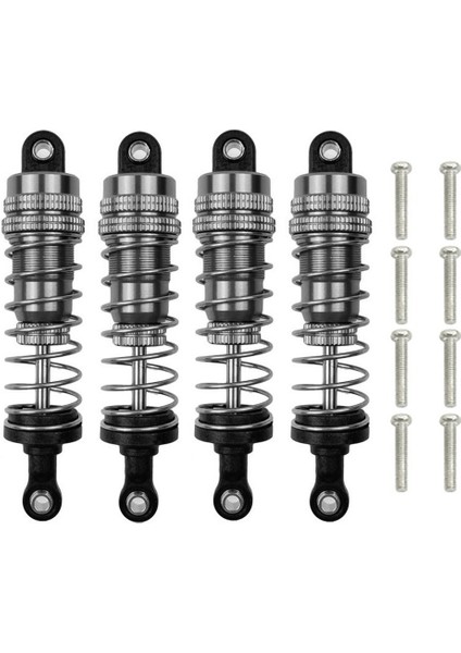 4 Adet Metal Ön ve Arka Yağ Amortisör Damperi Mjx H16 16207 16208 16209 16210 1/16 Rc Araba Yükseltme Parçaları, 6 (Yurt Dışından)