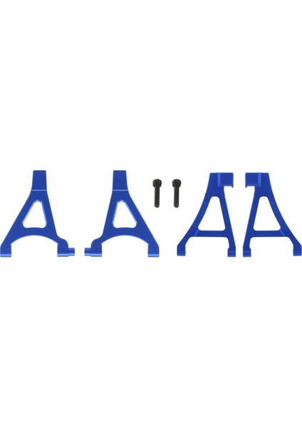 4 Adet Metal Ön Üst ve Alt Süspansiyon Kolu Seti 7031 1/16 Traxxas Slash Rc Araba Yükseltme Parçaları Aksesuarları, 1 (Yurt Dışından) fiyatları