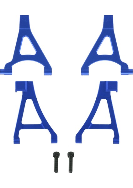 4 Adet Metal Ön Üst ve Alt Süspansiyon Kolu Seti 7031 1/16 Traxxas Slash Rc Araba Yükseltme Parçaları Aksesuarları, 1 (Yurt Dışından) modelleri